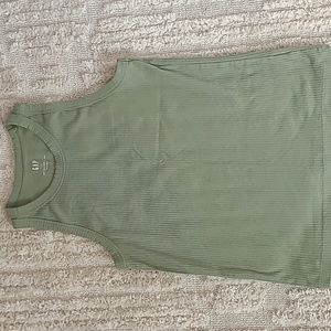 Green Gap Tank Top